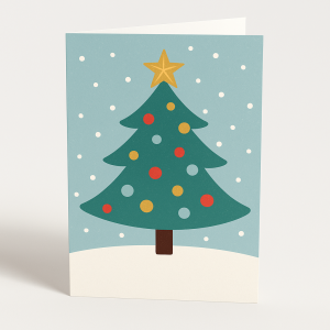 Silk Christmas Cards
